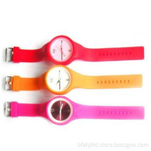Colorful Silicon Gel Jelly Watch for Bussiness Promotion G